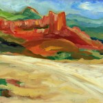 “Red Rocks in New Mexico” - 12” x 16” – Oil on canvas