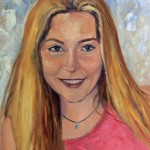 “Alison” – “18 X 14” – Oil on canvas by Beverly Menke