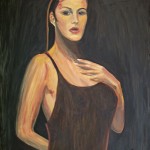 “The Spanish Lady” – 60” X 48” – Oil on canvas