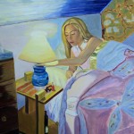 “The Artist sleeps at Donner Ranch” – 48” X 60” – Oil on Canvas